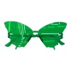 Green butterfly-shaped sunglasses, fashionable UV-resistant polarized sunglasses Item Picture